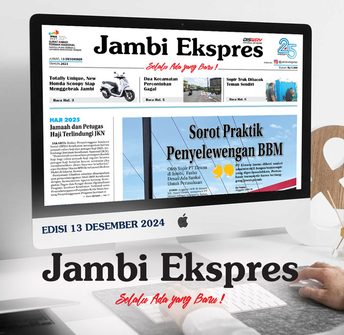 Jambi Ekspres 13 Desember 2024