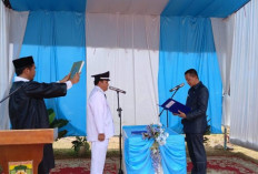 Wabup Apri Lantik PAW Rio Talang Pamesun