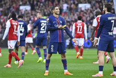 Dua Gol Gol Achraf Hakimi Bantu PSG Menang 3-0 Atas Brest