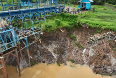 Banjir di Banyak Tempat, Intake Aur Duri Longsor