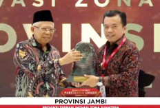 Al Haris Terima Penghargaan Paritrana Award 2024 dari Wapres RI