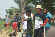 Pj Bupati Muaro Jambi Ikut Berkarang di Danau Padi