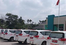 Muaro Jambi Terima Bantuan 9 Mobil Ambulan dari Kementerian Kesehatan