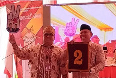 Hasil Pengundian Nomor Urut, H Abdul Rahman dan H Andi Muhammad Guntur Resmi Mendapatkan Nomor Urut 2