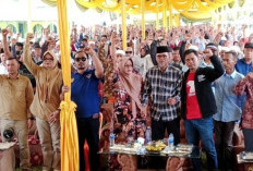 Dukungan Besar untuk Dilla Hich - Muslimin Tanja di Muara Sabak Timur