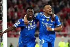 Mbappe Cetak Quattrick, Real Madrid Taklukkan Olympiakos 4-3 di Liga Champions