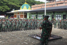 Dandim Bute Minta Prajurit TNI Jaga Netralitas