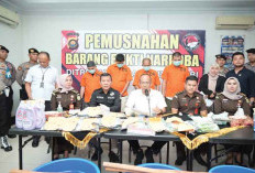 Musnahkan Sabu Bernilai Rp 15,22 M