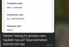 PANIK! Mahasiswa USU Tambahkan Nol Terlalu Banyak, Gaji Ayahnya Jadi Rp 2 Miliar Padahal Petani