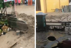 Banjir Bandang Terjang Kerinci dan Sungai Penuh, Warga Terkejut dengan Debit Air Besar