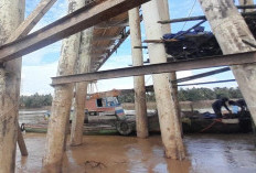 PPTB Targetkan Perbaikan Fender Jembatan Muaro Tembesi Rampung Agustus Mendatang