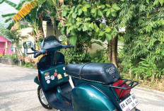  Pakir di Samping Rumah, Vespa Lenyap