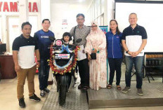  Pelanggan Setia Yamaha Jambi Dapat Hadiah 1 Unit Motor