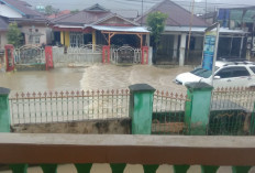 Ratusan Rumah di Desa Lubuk Suli Kerinci Terendam Banjir