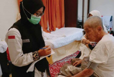 Jamaah Jambi Jalani Visitasi dan Pemeriksaan Kesehatan Jelang Beralih ke Madinah