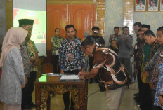 Disdikbud Sarolangun Teken Kesepakatan Internal Audit Charter