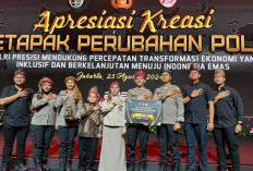 Polda Jambi Raih Juara Pertama Lomba E-Rohani pada Malam Apresiasi Kreasi 'Setapak Perubahan Polri'