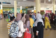 Bandara Jambi Layani 32 Penerbangan Saat Puncak Arus Balik Lebaran