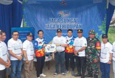 BRI Jambi Jaga Sungai Jaga Kehidupan