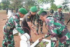 Kodim 0416/Bute Peringati Hari Juang TNI dengan Ziarah ke TMP Satria Negara