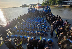 100 Narapidana Risiko Tinggi Dipindahkan ke Lapas Super Maksimum Nusakambangan