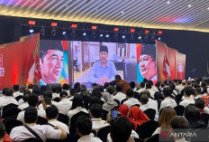 Jokowi Sapa Kongres III Projo Lewat Tayangan Video