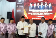 Dedy-Dayat Resmi Mendaftar ke KPU Bungo Usai Deklarasi