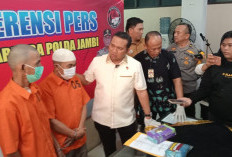 Polda Jambi Gagalkan Pengiriman 2 Kg Sabu Tujuan Sumatera Selatan