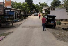Pembangunan Infrastruktur Jalan di Desa Simbur Naik Tanjabtim Melalui Anggaran DBH Sawit