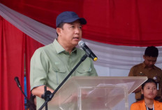 Bupati Muaro Jambi Resmi Buka Turnamen Bola Voli HUT Club Angkasa ke-4