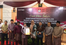 Pasangan Dillah Hikmah Sari-Muslimin Tanja Resmi Menjadi Bupati dan Wakil Bupati Tanjabtim 2025-2030