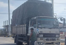 Hari Pertama Jalan Tol Jambi Beroperasi, Truk Odol Tabrak Papan Petunjuk Ketinggian 