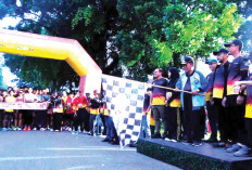 HUT ke-63 Bank 9 Jambi Diwarnai Fun Run, Dirut Tegaskan Komitmen Jadi Bank Kebanggaan Daerah