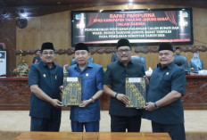 Bupati Bersama DPRD Gelar Rapat Paripurna Penetapan Pasangan Calon Bupati dan Wakil Bupati Terpilih Tahun 2024