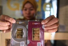 Kenaikan Harga Emas Antam Tercatat di Rp1,469 Juta per Gram