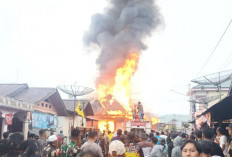 Tiga Rumah dan Ruko Ludes Terbakar, Kerugian Ditaksir Rp2,2 Miliar