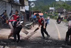 Sempat Blokir Jalan Nasional Kerinci-Bangko Pasca Bentrok, 6 Pemuda Terduga Pelaku Pengeroyokan Diamankan