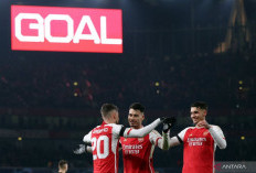 Arsenal Menang Telak 6-0 Atas Lens