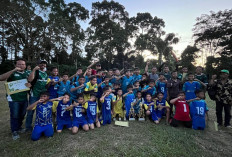 Kado Manis Akhir Tahun SSB Tunas Bangsa, U-10 dan U-12 Juara 1 Turnamen Lubuk Ruso