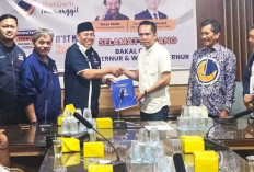 NasDem & PKS Pastikan Penjaringan Terbuka, Kandidat Petahana Al Haris Jadi Pendaftar Pertama 