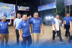 Sekda Budhi Hartono Hadiri Turnamen Voli Ball di Sekernan