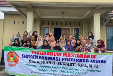 Dosen Farmasi Polkesjam Adakan Pengabdian Masyarakat Terkait DAGUSIBU