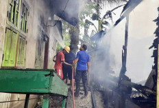 Tiga Unit Rumah Hangus Terbakar, Kerugian Ratusan Juta