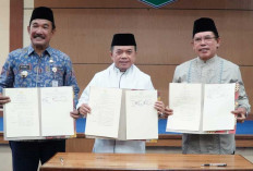Gubernur Al Haris Teken MoU TPA dan SPAM Regional Kerinci - Sungai Penuh 