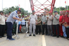 Pemprov: Jembatan Tumbang Manjul Permudah Akses Menuju Melawi-Kalbar