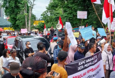 Tolak Stockpile Batu Bara PT SAS, Ratusan Warga Aur Kenali Demo ke DPRD Provinsi Jambi