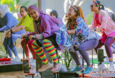 Trampolin Outdoor Pertama Diselenggarakan Rumah Kito Resort Hotel 