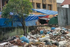 Permasalahan Sampah di Pasar Atas Muara Bungo Tak Pernah Selesai