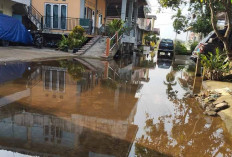 Banjir yang Melanda Kota Jambi Mulai Surut