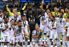 Real Madrid Ungguli Atalanta 2-0, Mbappe Jadi Bintang di Piala Super Eropa 2024